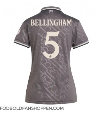 Real Madrid Jude Bellingham #5 Tredjetrøje Dame 2024-25 Kortærmet
